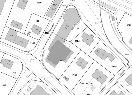 Entwurf und Projektierung eines Mehrfamilienhauses ins Sargans an der Pizolstrasse. Eine Herausforderung war der Zusammenbau mit dem bestehenden Kino von Sargans (Kiwi Sargans).